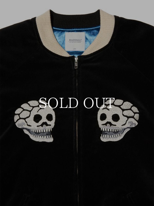 RADIALL NOZARASI - SOUVENIR JACKET (Black) RAD-23AW-JK003 公式通販