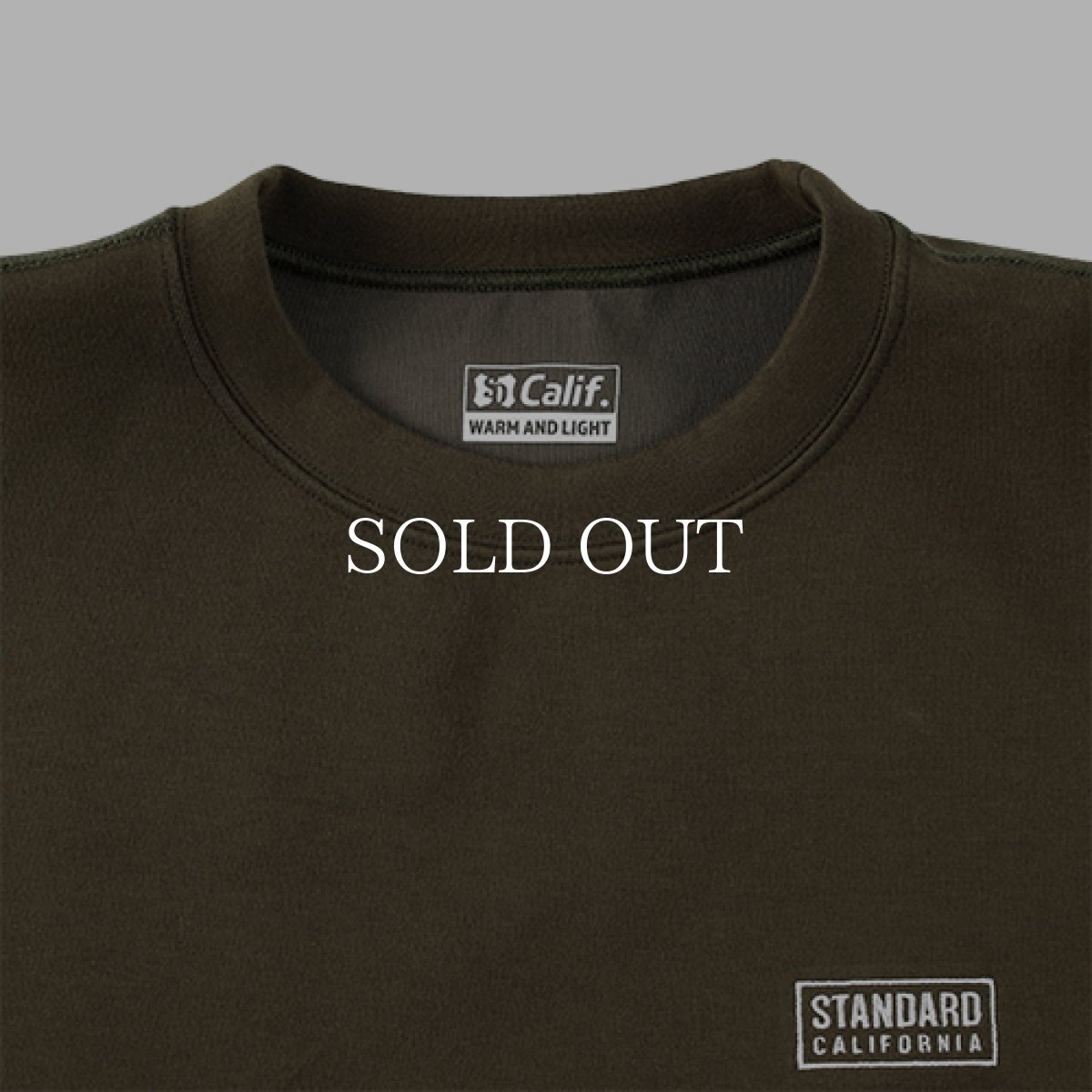 画像2: STANDARD CALIFORNIA  SD Tech Warm LS T (Olive) (2)
