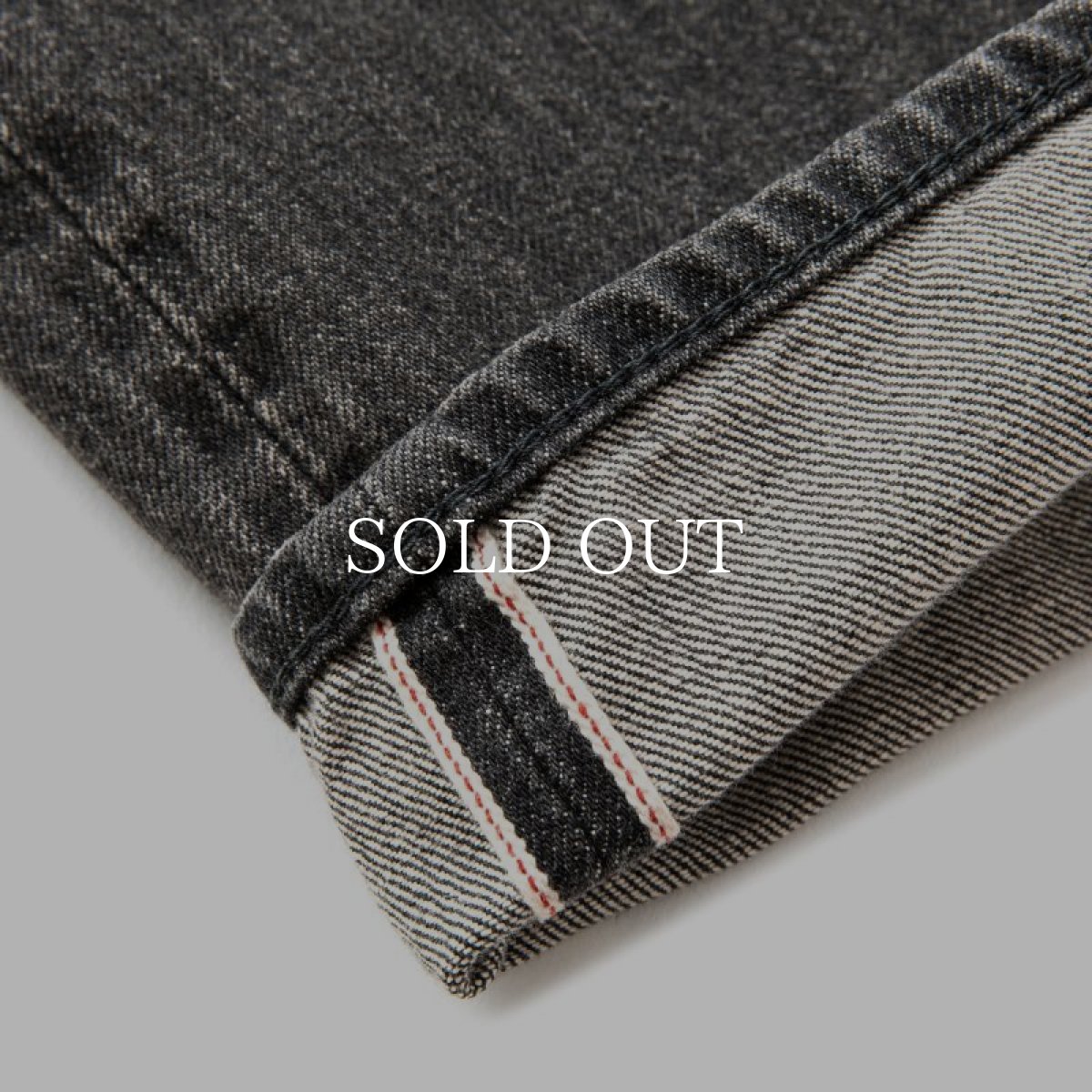 画像8: CALEE  VINTAGE REPRODUCT TAPERED DENIM PANTS <UB> (8)