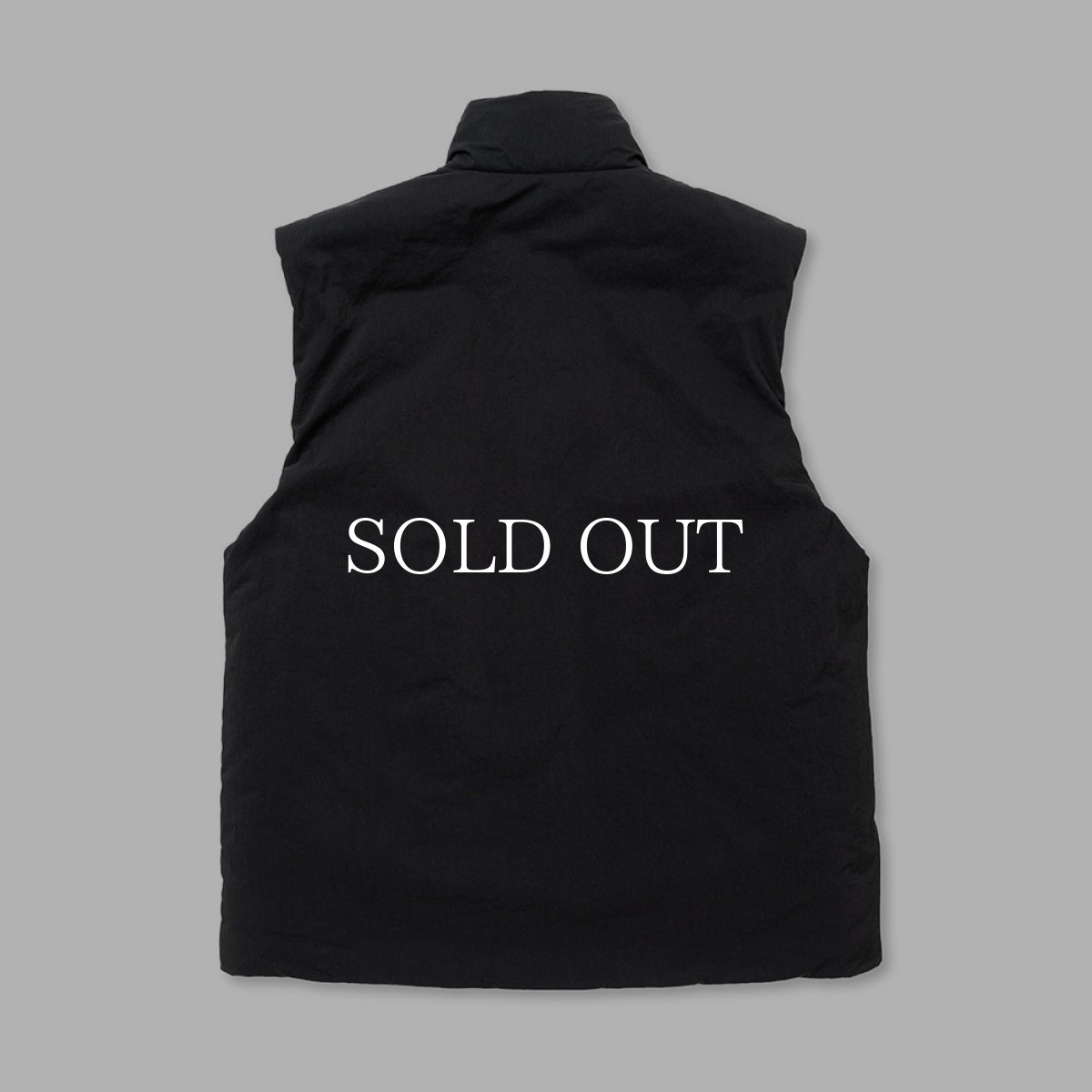 画像2: CALEE  N/T UTILITY PADDED WAIST COAT (BLACK) (2)