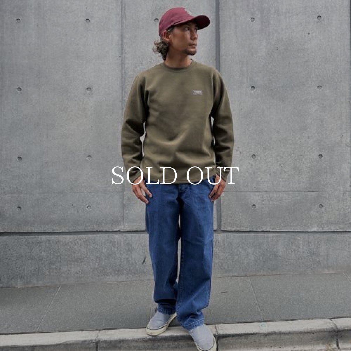 画像5: STANDARD CALIFORNIA  SD Tech Warm LS T (Olive) (5)