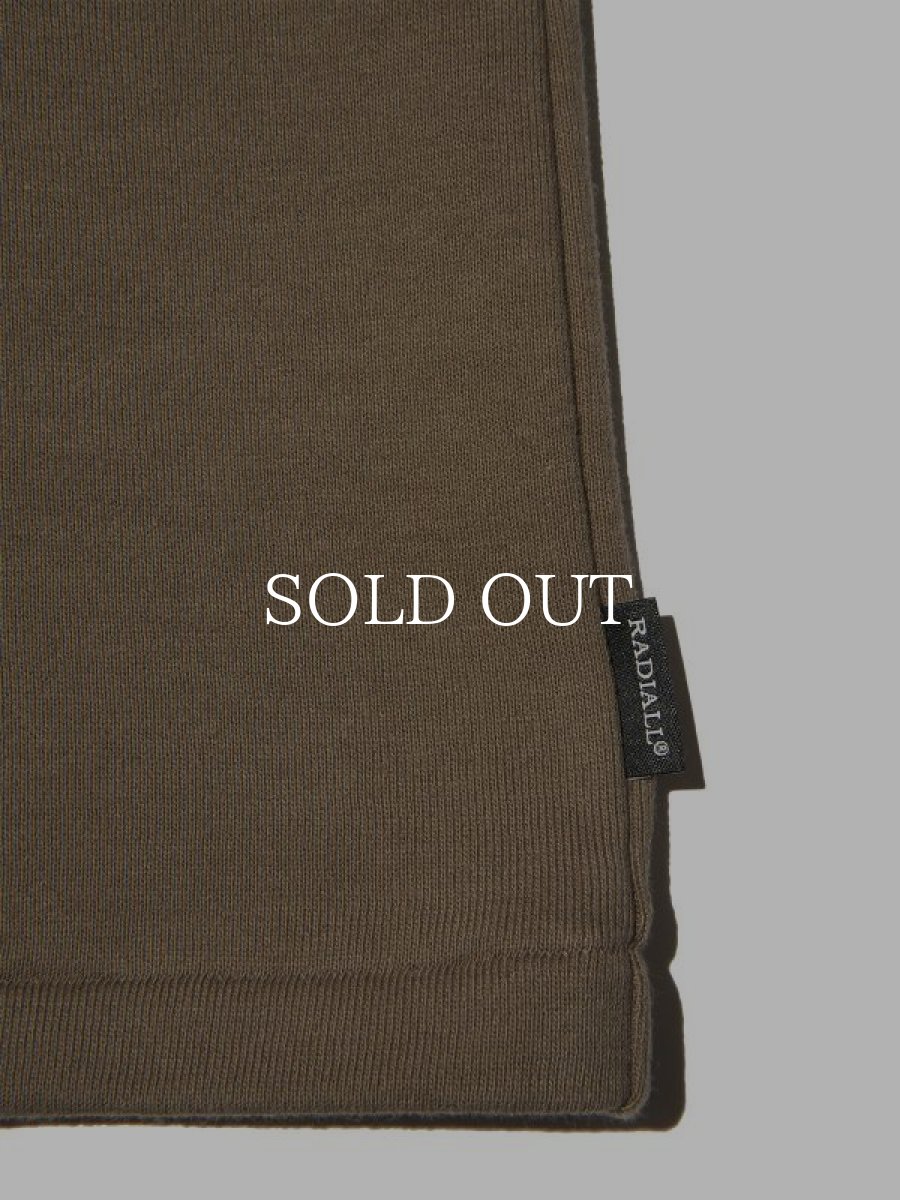 画像4: RADIALL  HOTBOX - CREW NECK T-SHIRT L/S (Taupe) (4)