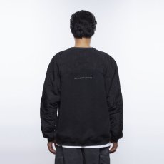 画像9: Liberaiders  COTTON FLEECE QUILTED CREWNECK II (BLACK) (9)