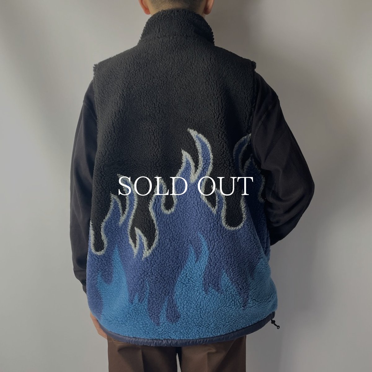 画像8: RADIALL  FLAMES - ZIP UP VEST (Heather Gray) (8)