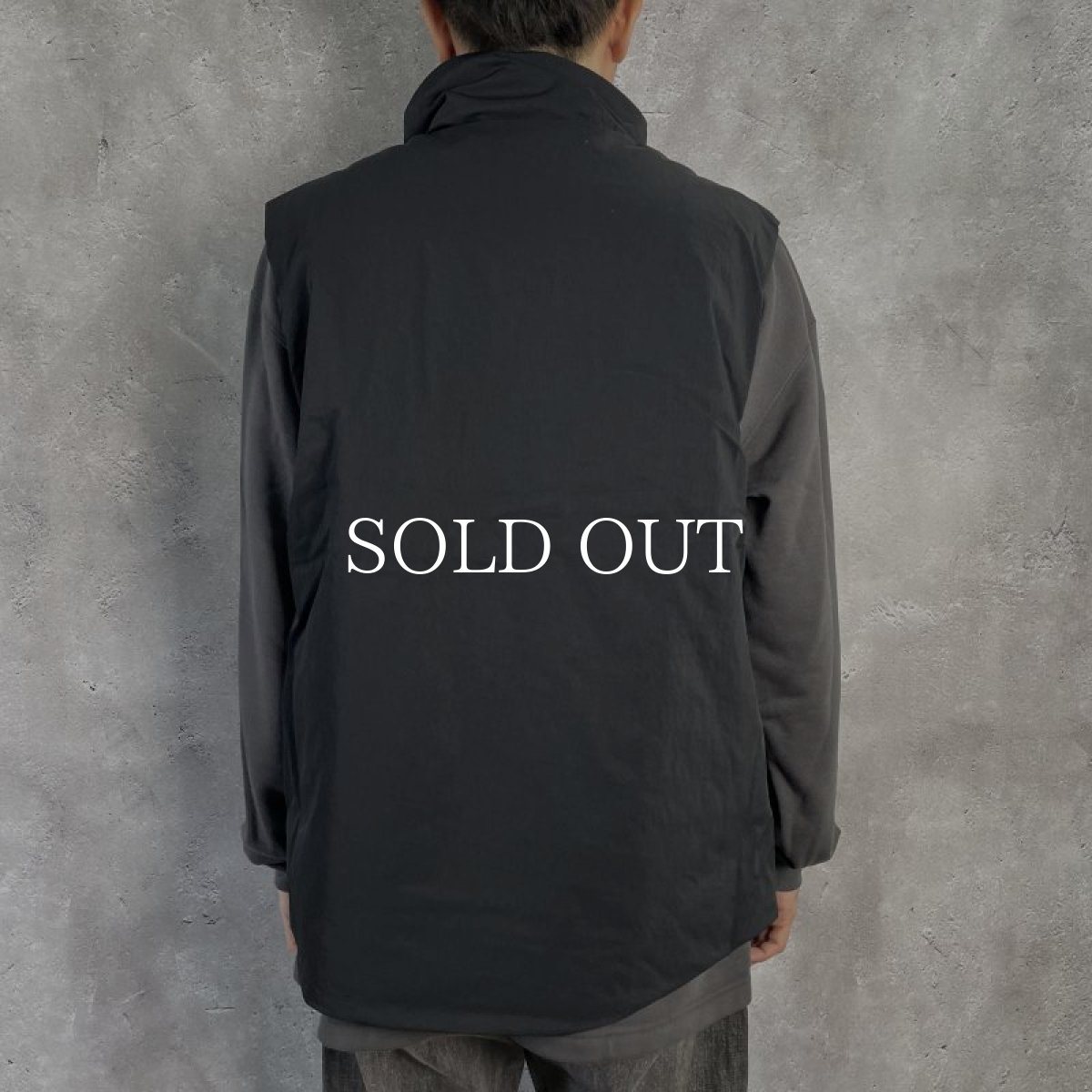 画像10: CALEE  N/T UTILITY PADDED WAIST COAT (BLACK) (10)