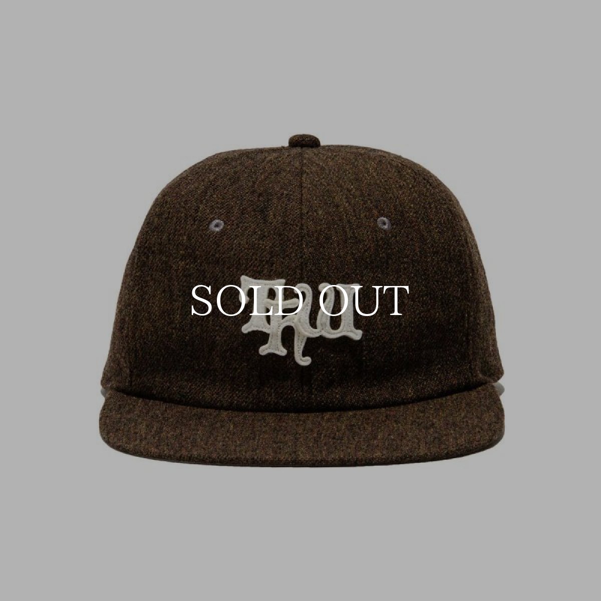 画像2: THE H.W.DOG&CO.  THW APPLIQUE BB CAP (BROWN) (2)