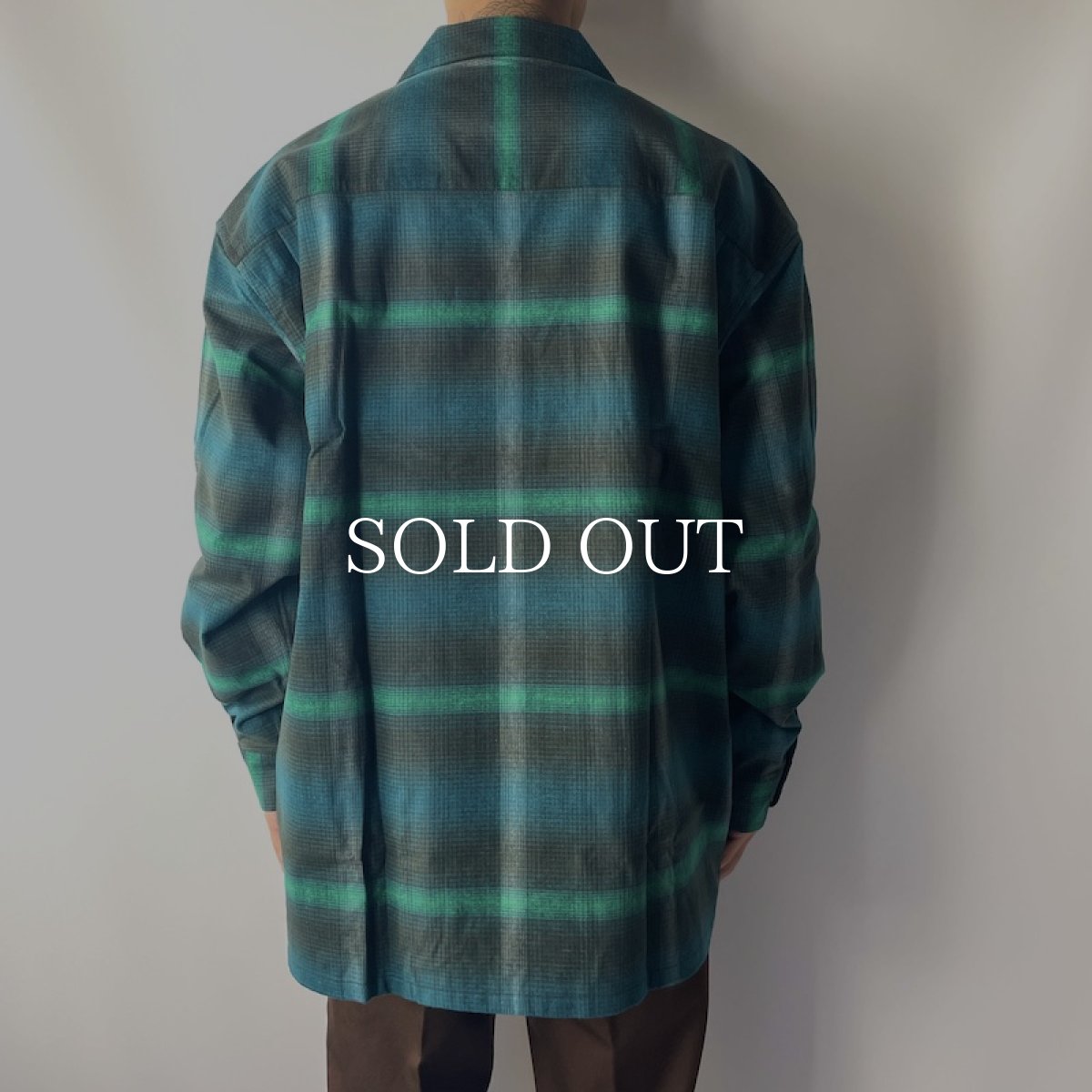 画像7: RADIALL  BOULEVARD - OPEN COLLARED SHIRT L/S (Navy) (7)