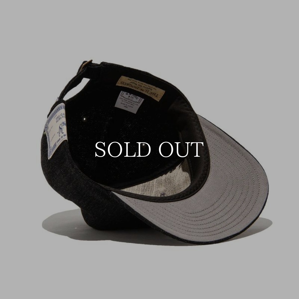 画像5: THE H.W.DOG&CO.  THW APPLIQUE BB CAP (BLACK) (5)