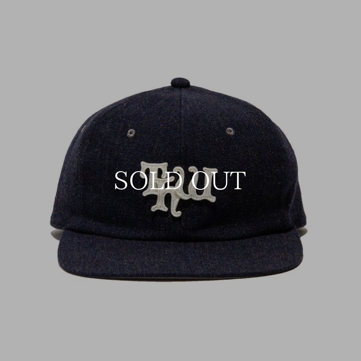 画像2: THE H.W.DOG&CO.  THW APPLIQUE BB CAP (NAVY) (2)