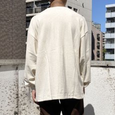 画像7: RADIALL  HOTBOX - CREW NECK T-SHIRT L/S (Oatmeal) (7)