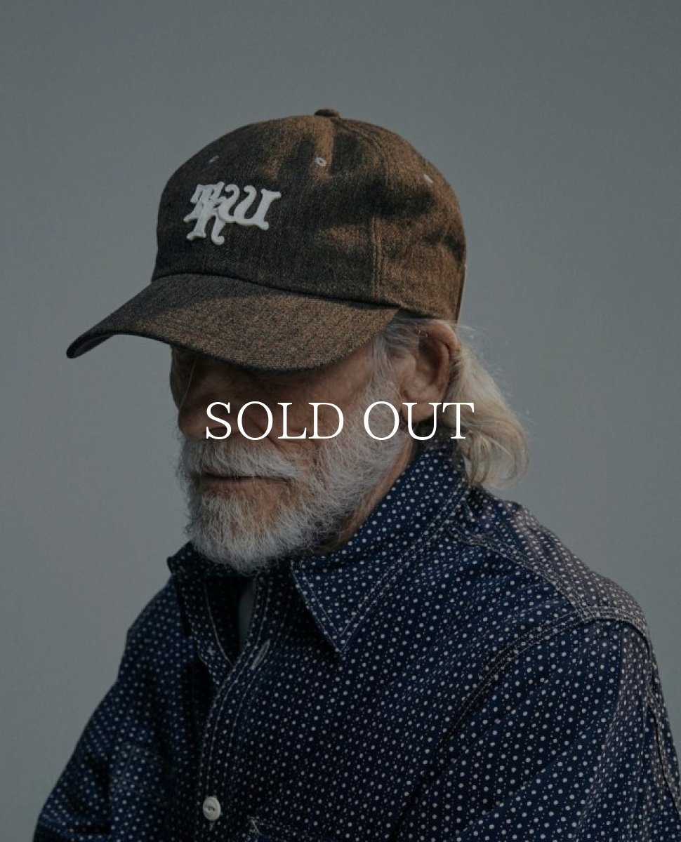 画像5: THE H.W.DOG&CO.  THW APPLIQUE BB CAP (NAVY) (5)