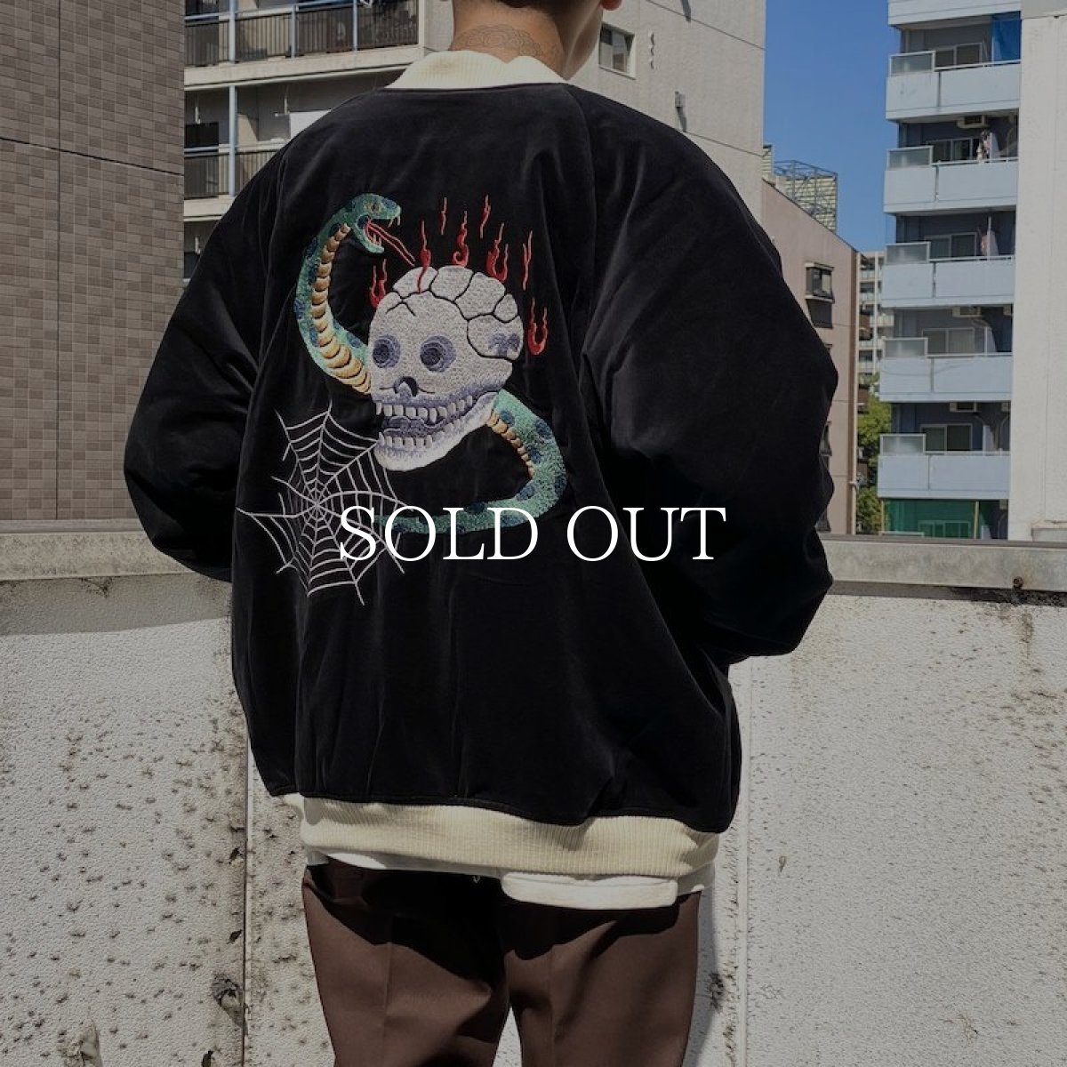 画像7: RADIALL  NOZARASI - SOUVENIR JACKET (Black) (7)