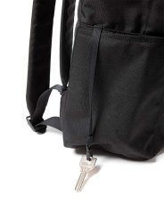 画像3: hobo  EVERYDAY BACKPACK NYLON OXFORD with COW LEATHER (BLACK) (3)