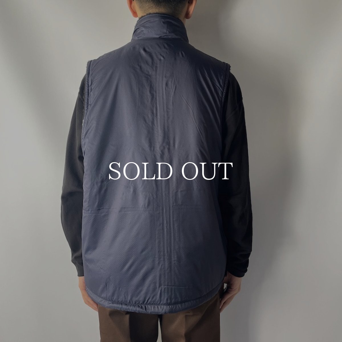 画像10: RADIALL  FLAMES - ZIP UP VEST (Heather Gray) (10)