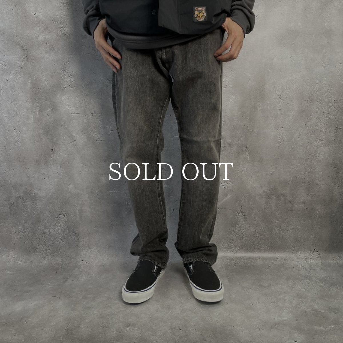 画像10: CALEE  VINTAGE REPRODUCT TAPERED DENIM PANTS <UB> (10)