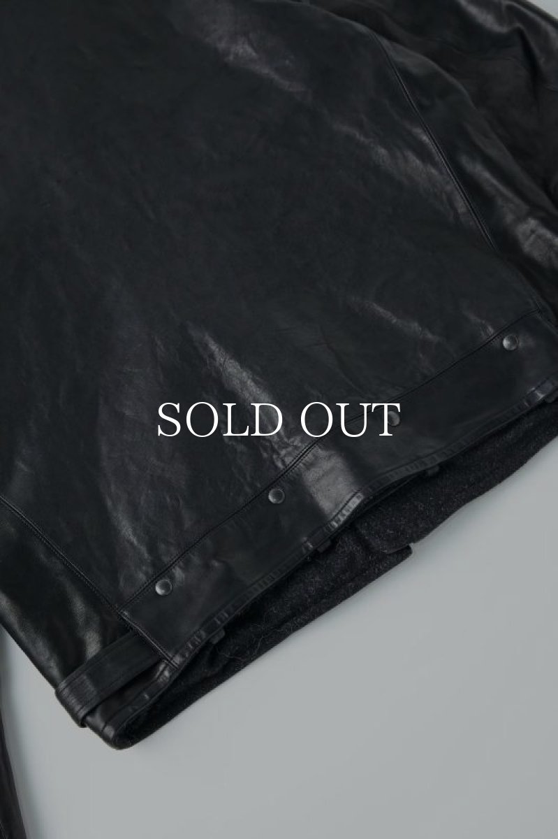 画像8: OLD JOE   PATINA HORSE-HIDE PERFECTO JACKET (PATINA BLACK) (8)