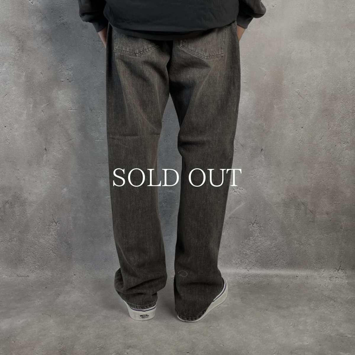 画像11: CALEE  VINTAGE REPRODUCT TAPERED DENIM PANTS <UB> (11)