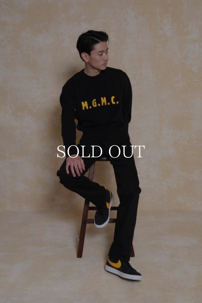 画像6: RATS  LETTERD CREW NECK SWEAT (BLACK) (6)