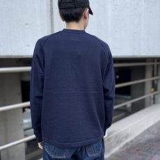 画像6: RATS  ARGYLE ZIP CARDIGAN (NAVY) (6)