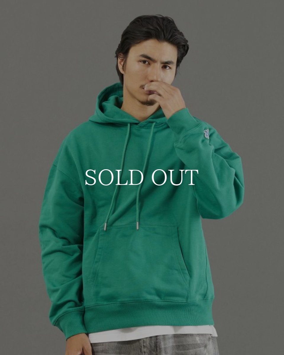 画像8: Liberaiders  HEAVY WEIGHT FLEECE HOODIE (GREEN) (8)