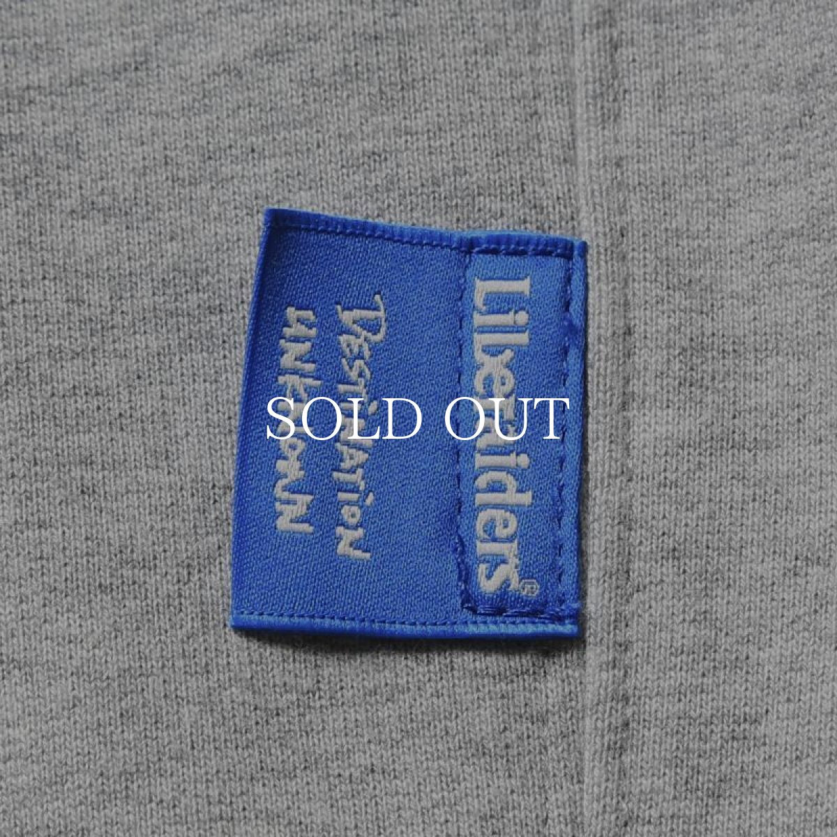 画像3: Liberaiders  HEAVY WEIGHT FLEECE HOODIE (GRAY) (3)