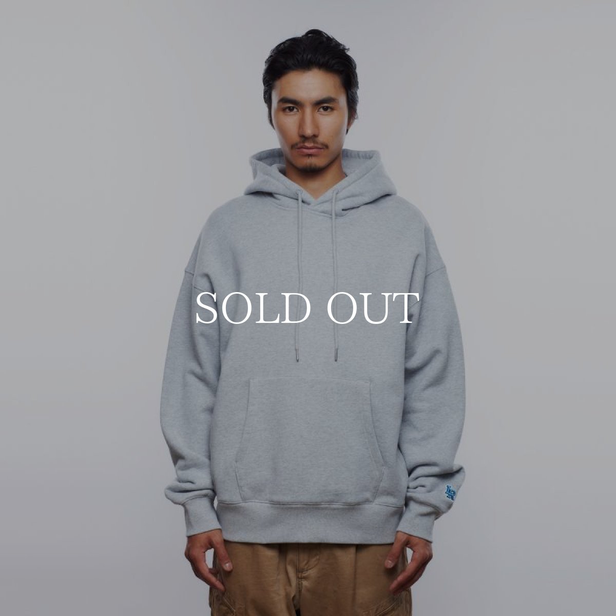 画像6: Liberaiders  HEAVY WEIGHT FLEECE HOODIE (GRAY) (6)