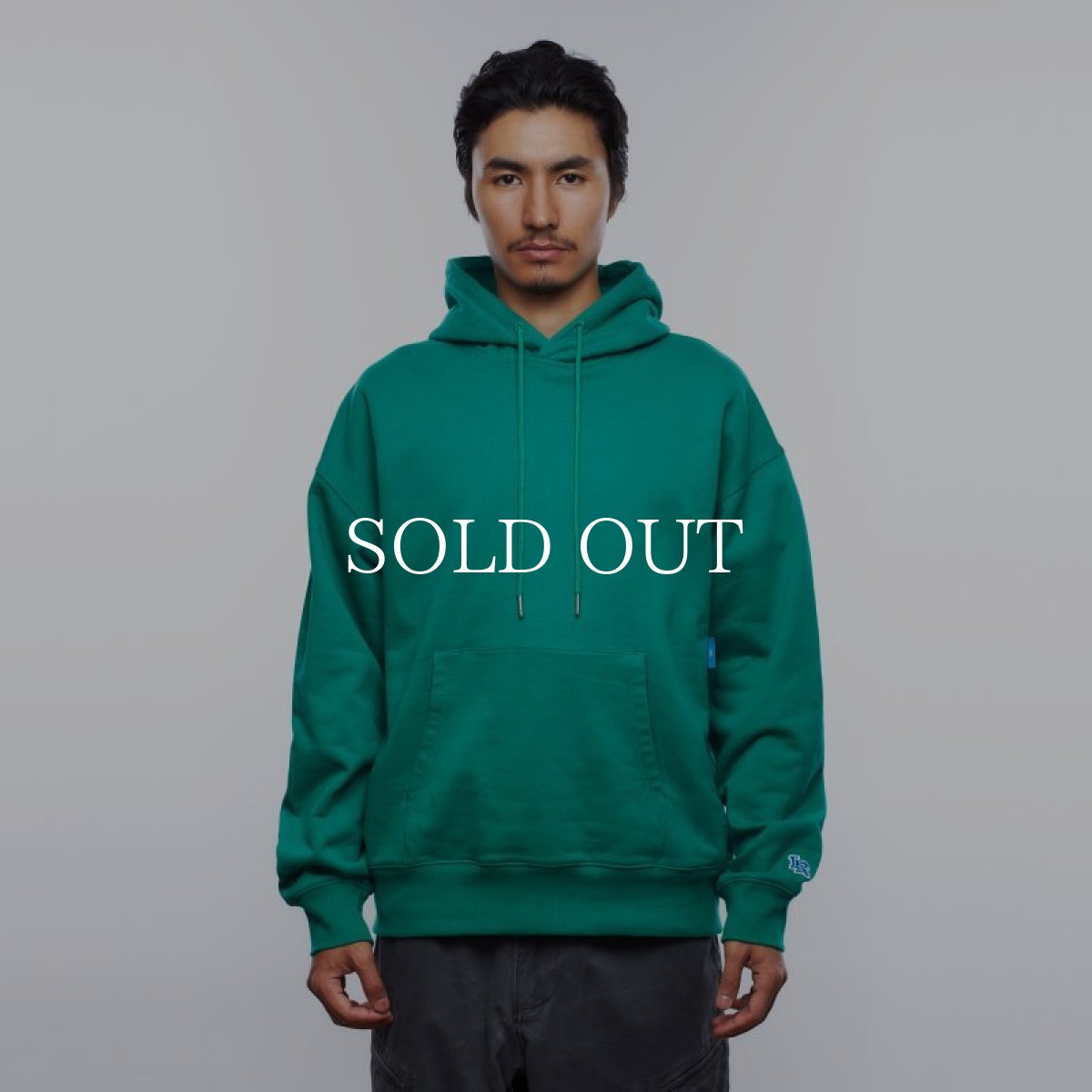 画像6: Liberaiders  HEAVY WEIGHT FLEECE HOODIE (GREEN) (6)