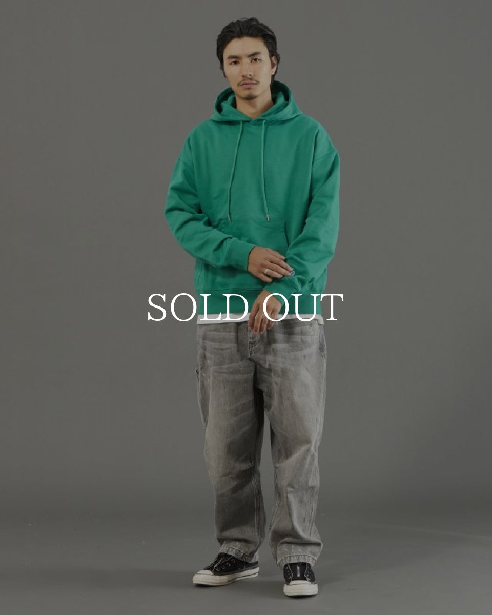 画像10: Liberaiders  HEAVY WEIGHT FLEECE HOODIE (GREEN) (10)