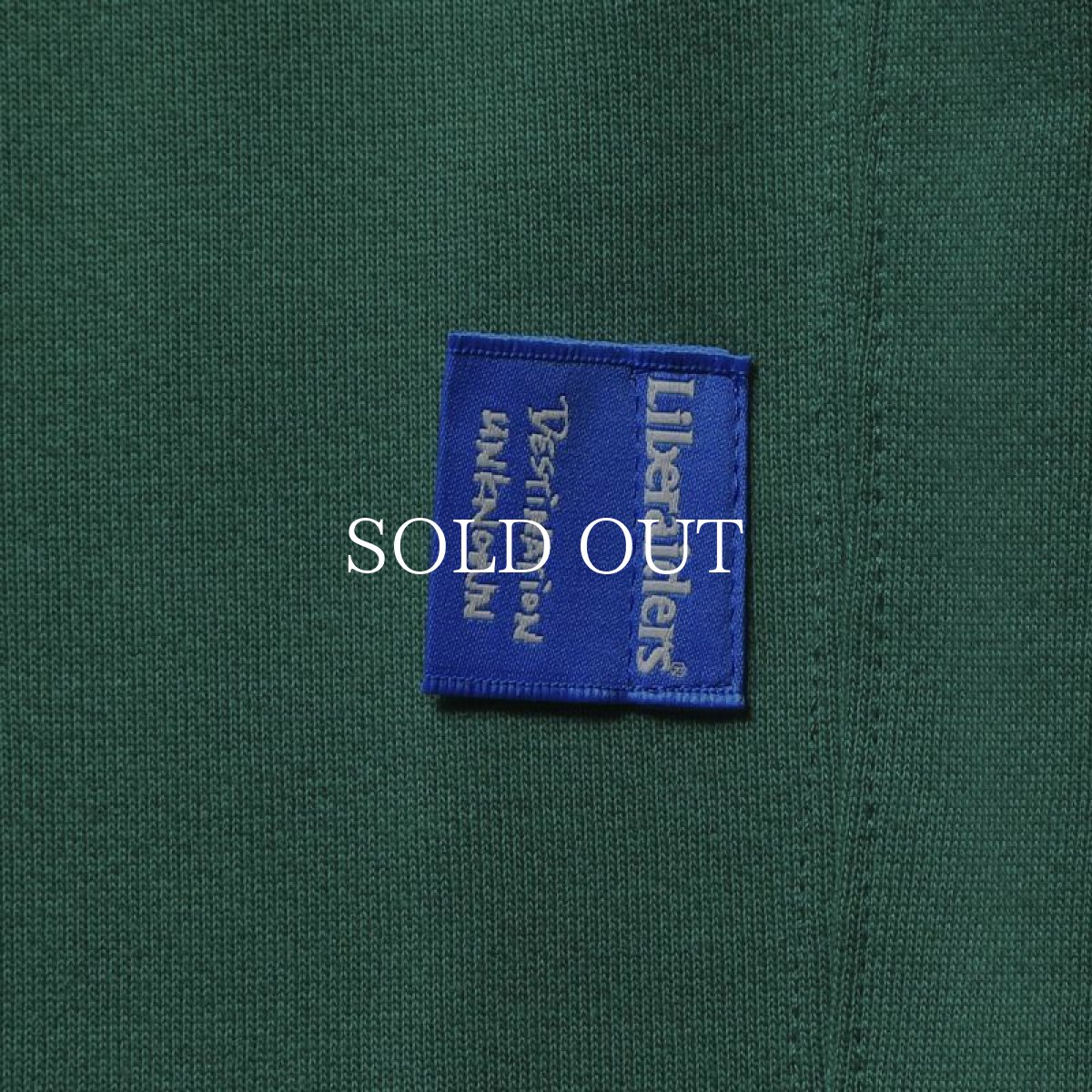 画像3: Liberaiders  HEAVY WEIGHT FLEECE HOODIE (GREEN) (3)