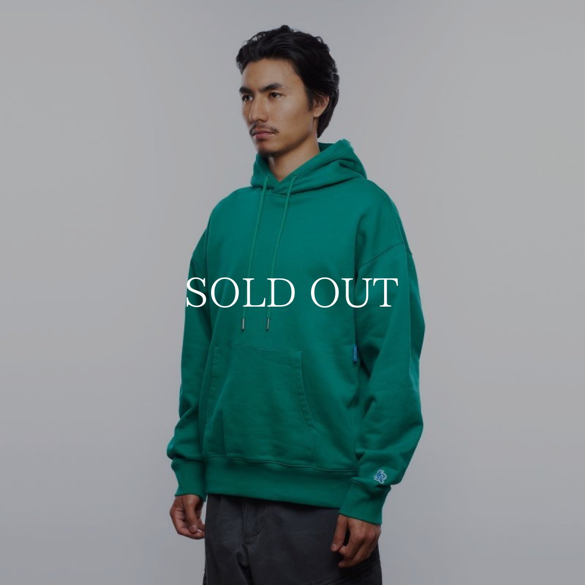 画像7: Liberaiders  HEAVY WEIGHT FLEECE HOODIE (GREEN) (7)