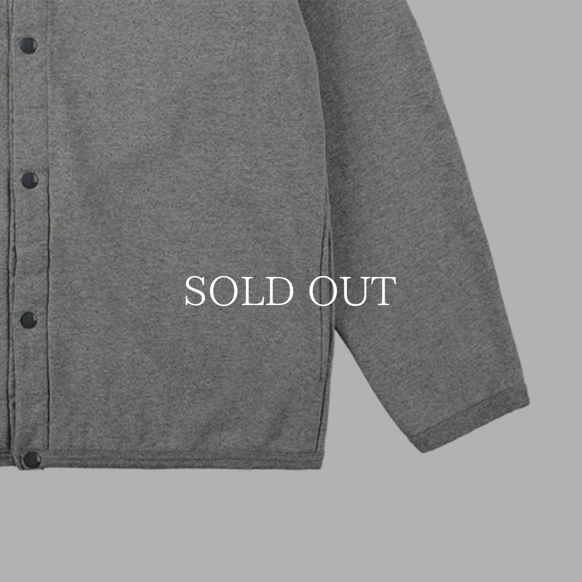 画像4: STANDARD CALIFORNIA  SD US Cotton Sweat Cardigan VW (Gray) (4)