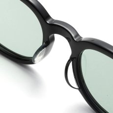 画像5: CALEE  B/W TYPE GLASSES (BLACK / GREEN) (5)