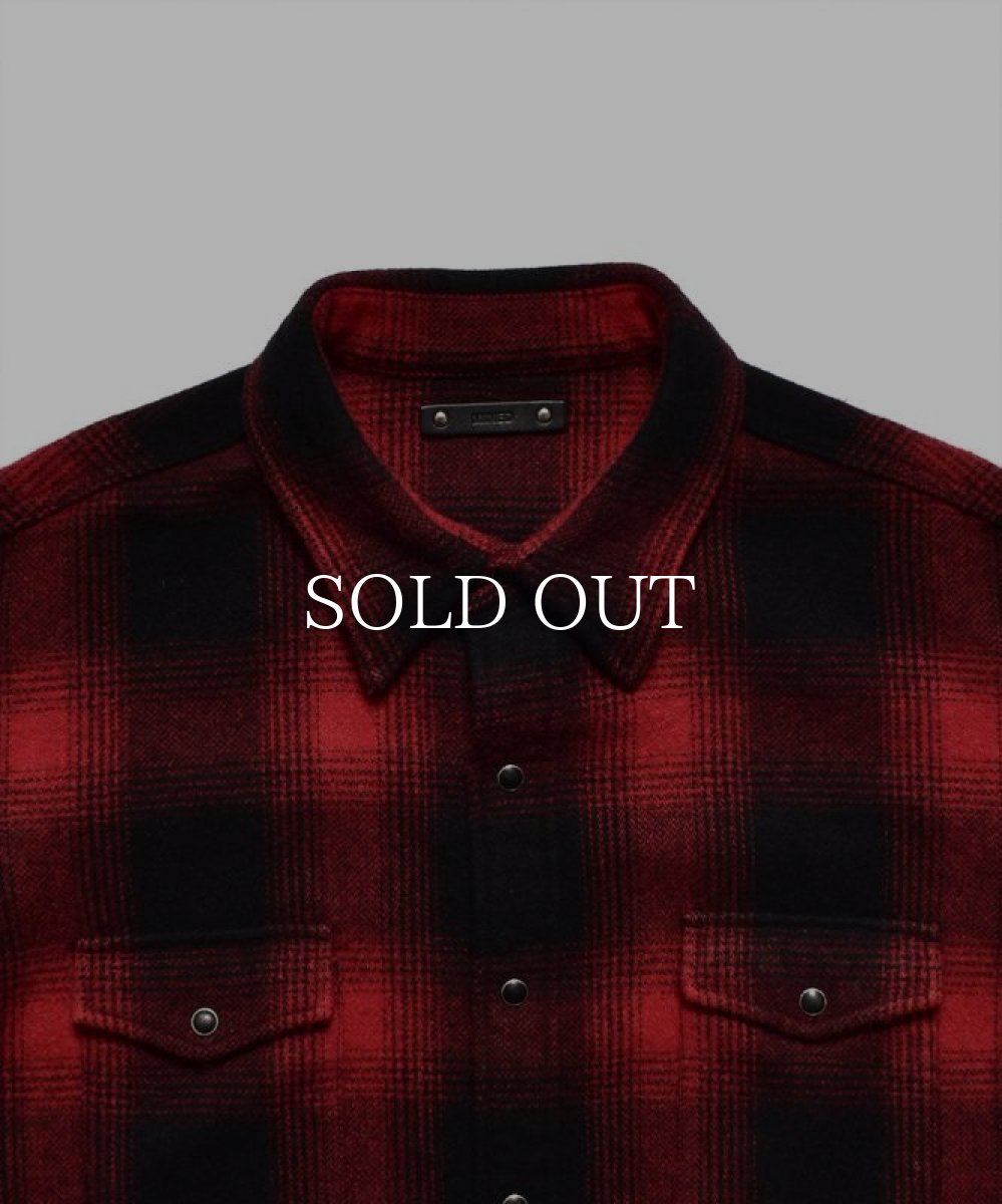 画像3: MINEDENIM  Ombre Check Flannel RF Western SH (RPT) (3)