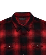 画像3: MINEDENIM  Ombre Check Flannel RF Western SH (RPT) (3)