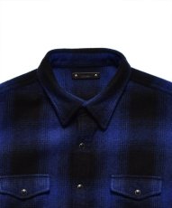 画像3: MINEDENIM  Ombre Check Flannel RF Western SH (BPT) (3)