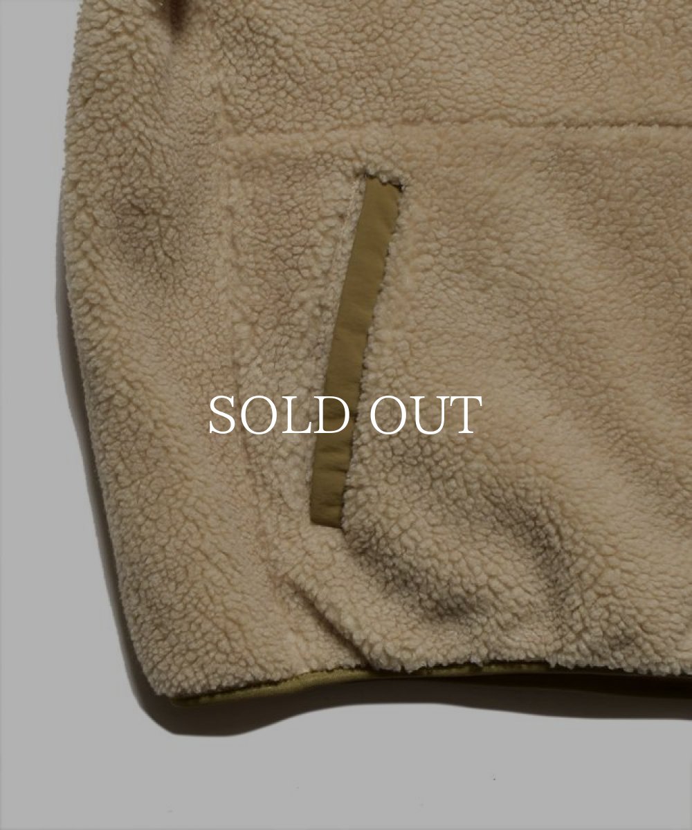 画像5: MINEDENIM  Military Boa Blouson (BEI) (5)