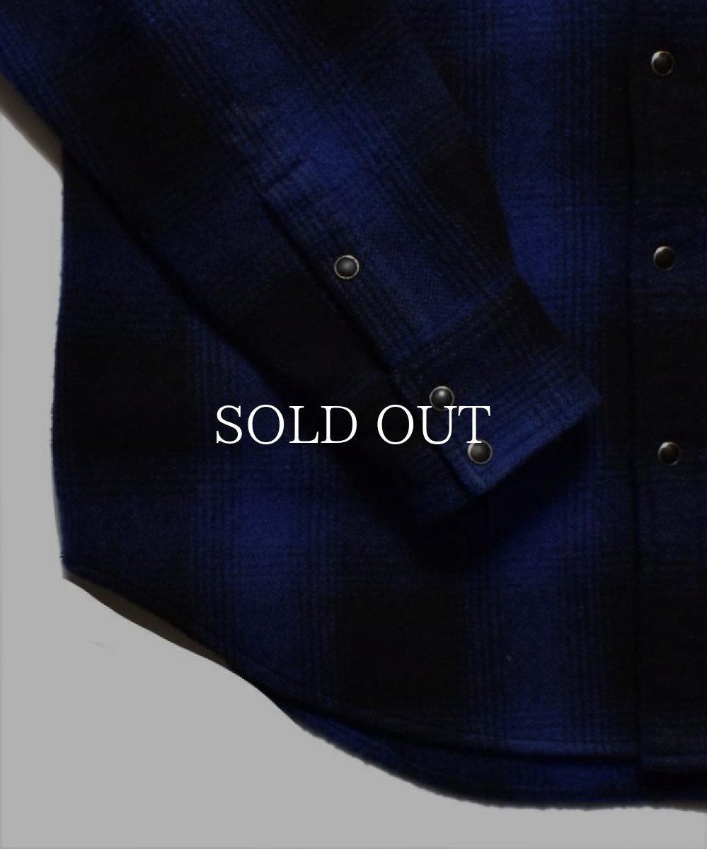 画像4: MINEDENIM  Ombre Check Flannel RF Western SH (BPT) (4)