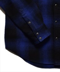 画像4: MINEDENIM  Ombre Check Flannel RF Western SH (BPT) (4)