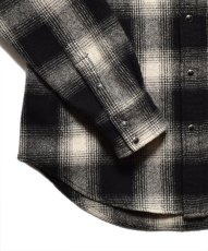 画像4: MINEDENIM  Ombre Check Flannel RF Western SH (BLT) (4)