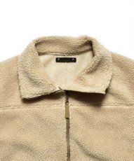 画像4: MINEDENIM  Military Boa Blouson (BEI) (4)