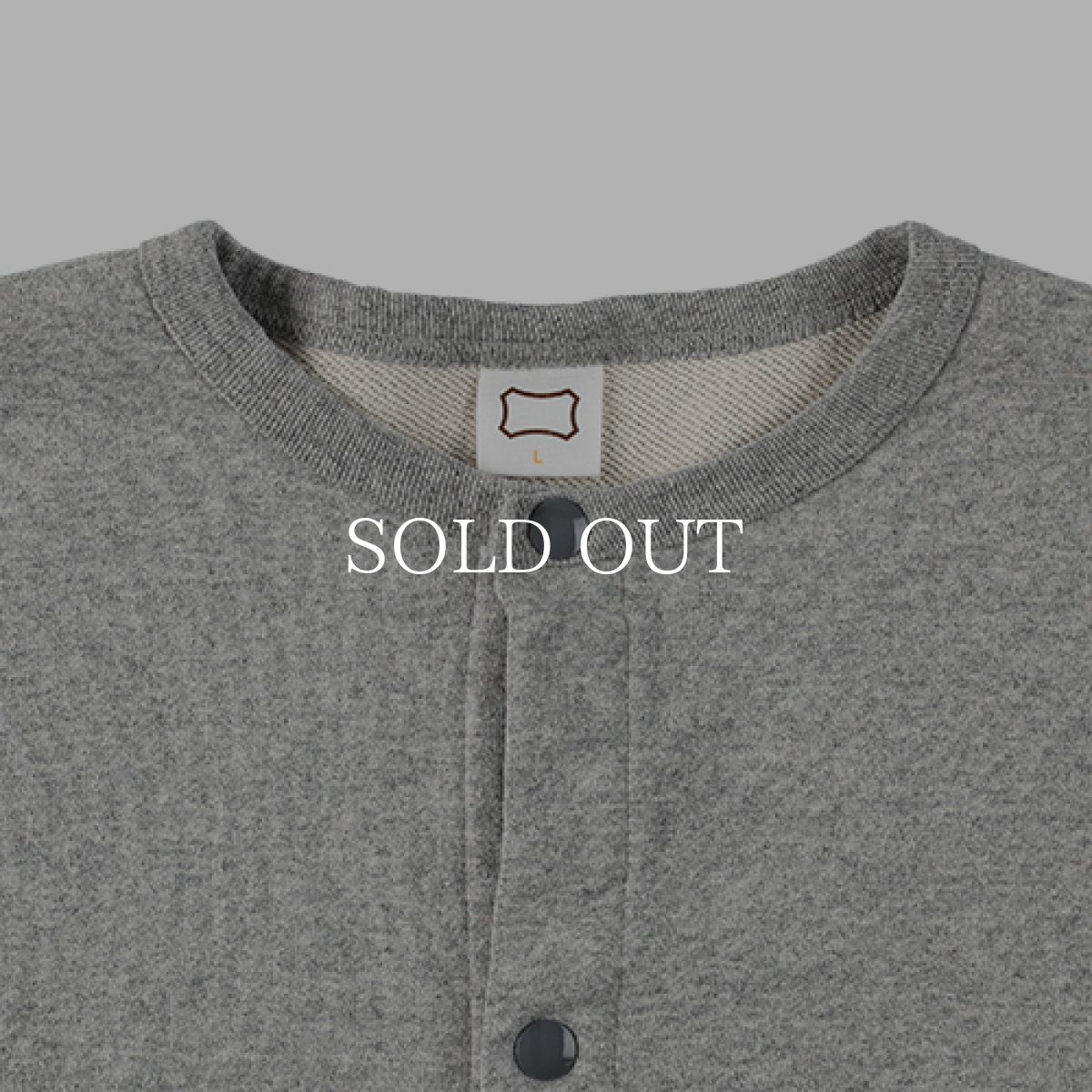 画像2: STANDARD CALIFORNIA  SD US Cotton Sweat Cardigan VW (Gray) (2)