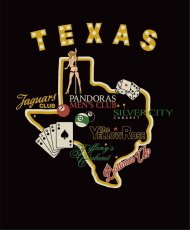 画像16: MINEDENIM  Texas Stripclubs Reversible Souvenir JKT (BLK) (16)
