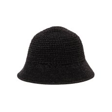 画像1: THE H.W.DOG&CO.  WOOL KNIT HAT (BLACK) (1)