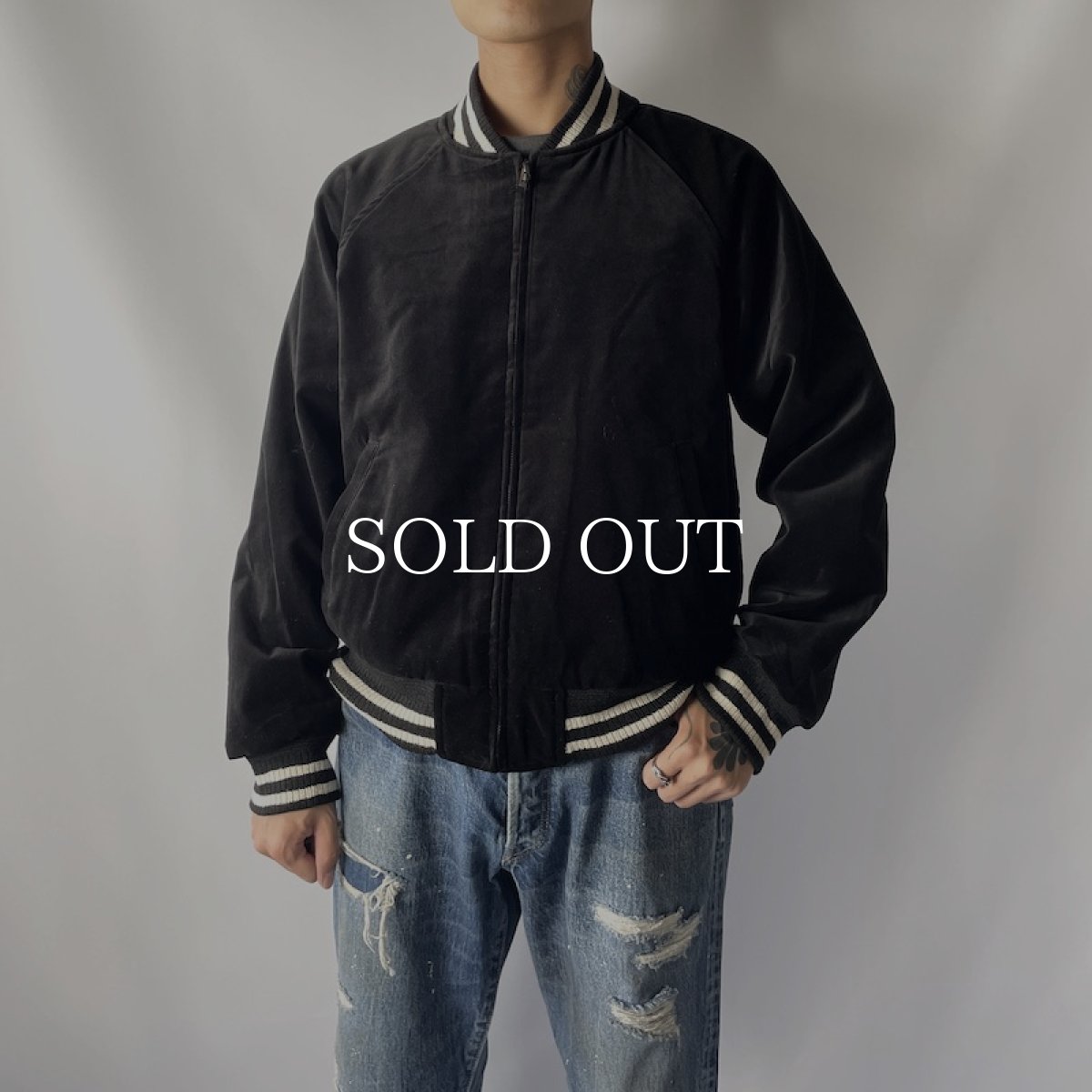 画像17: MINEDENIM  Texas Stripclubs Reversible Souvenir JKT (BLK) (17)