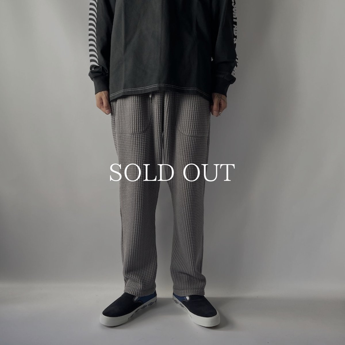 画像6: RADIALL  BIG WAFFLE - SWEATPANTS (Gray) (6)