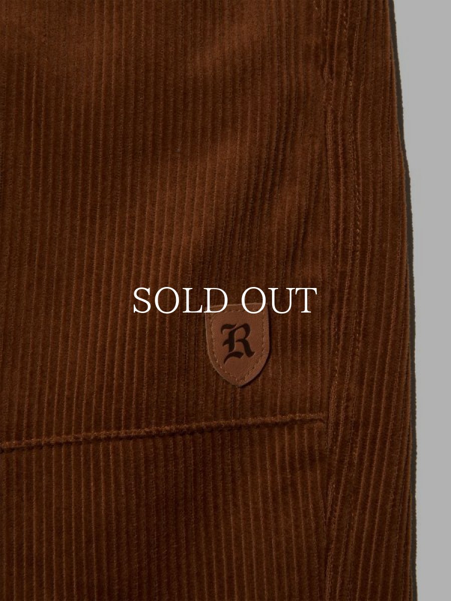 画像4: RADIALL  MOTOWN - WIDE TAPERED FIT EASY PANTS (Root Beer) (4)