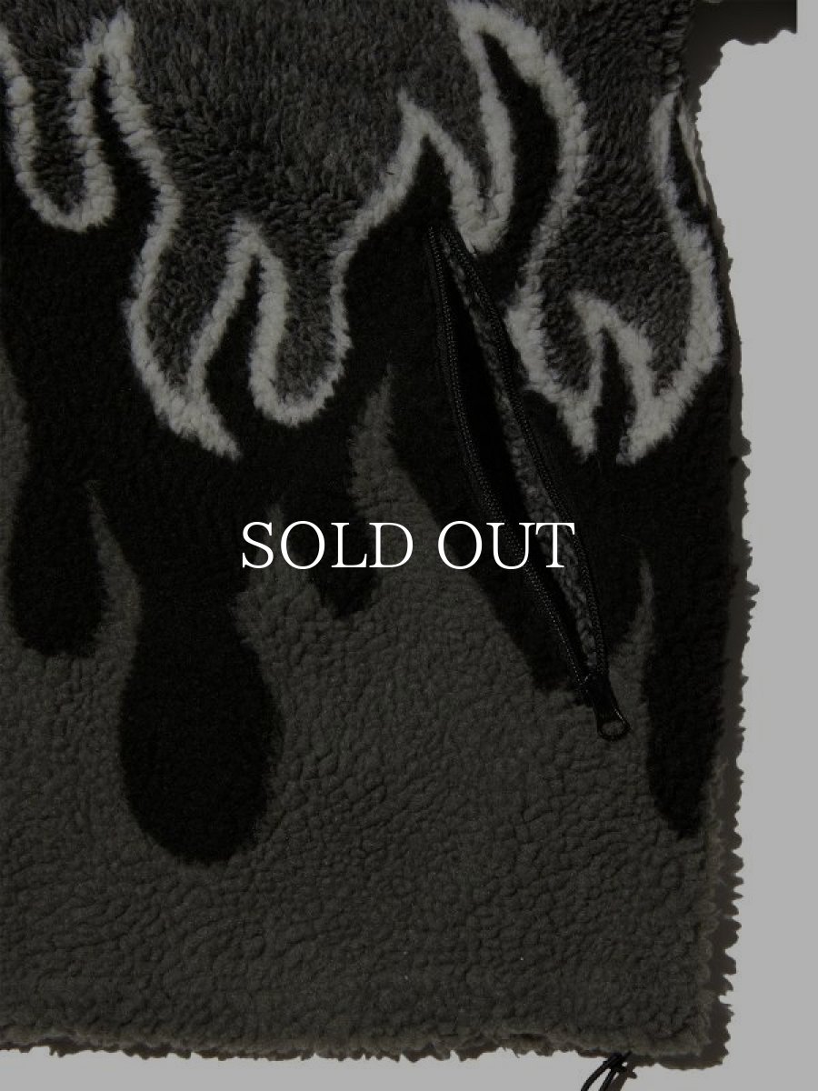 画像4: RADIALL  FLAMES - ZIP UP BLOUSON (Heather Gray) (4)