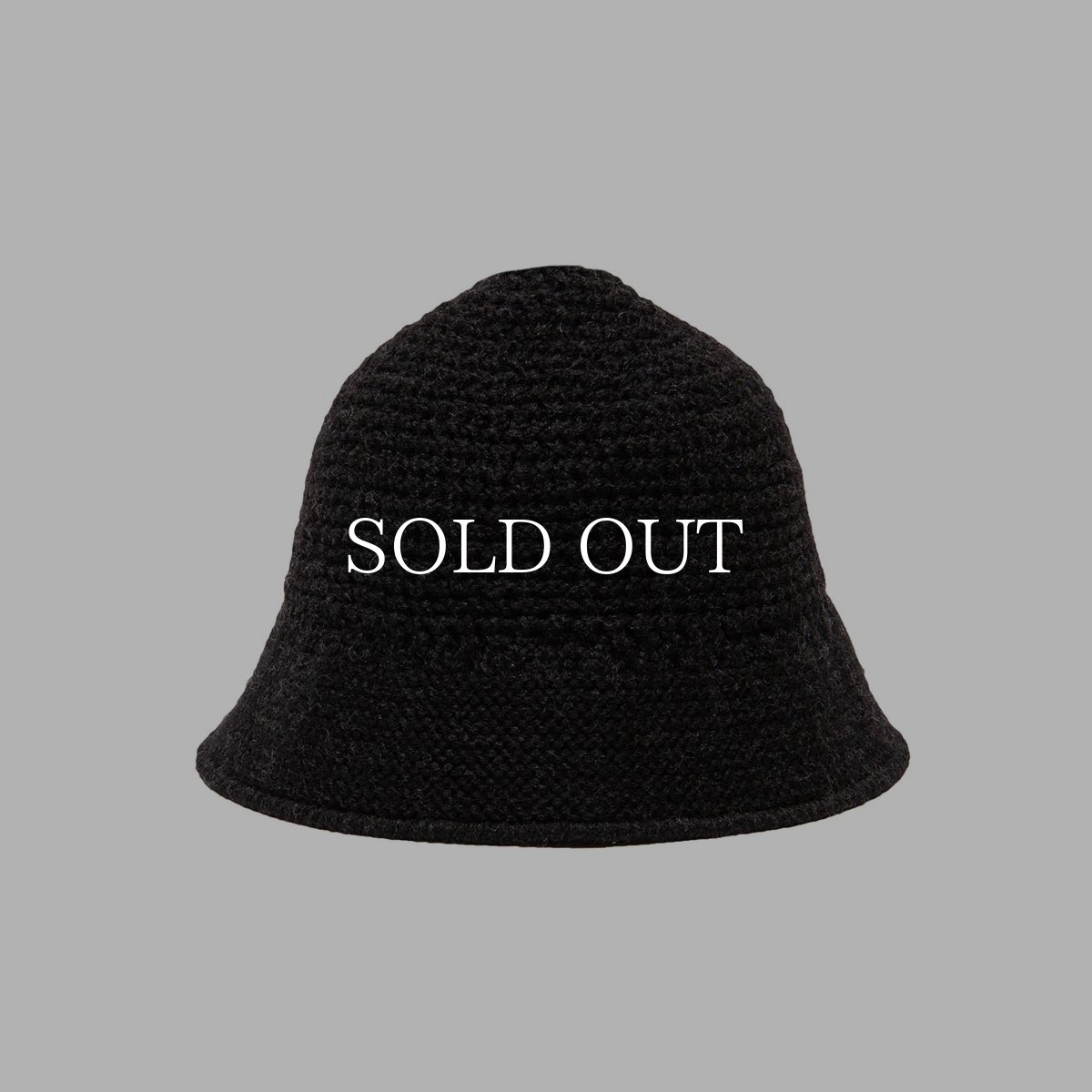 画像2: THE H.W.DOG&CO.  WOOL KNIT HAT (BLACK) (2)