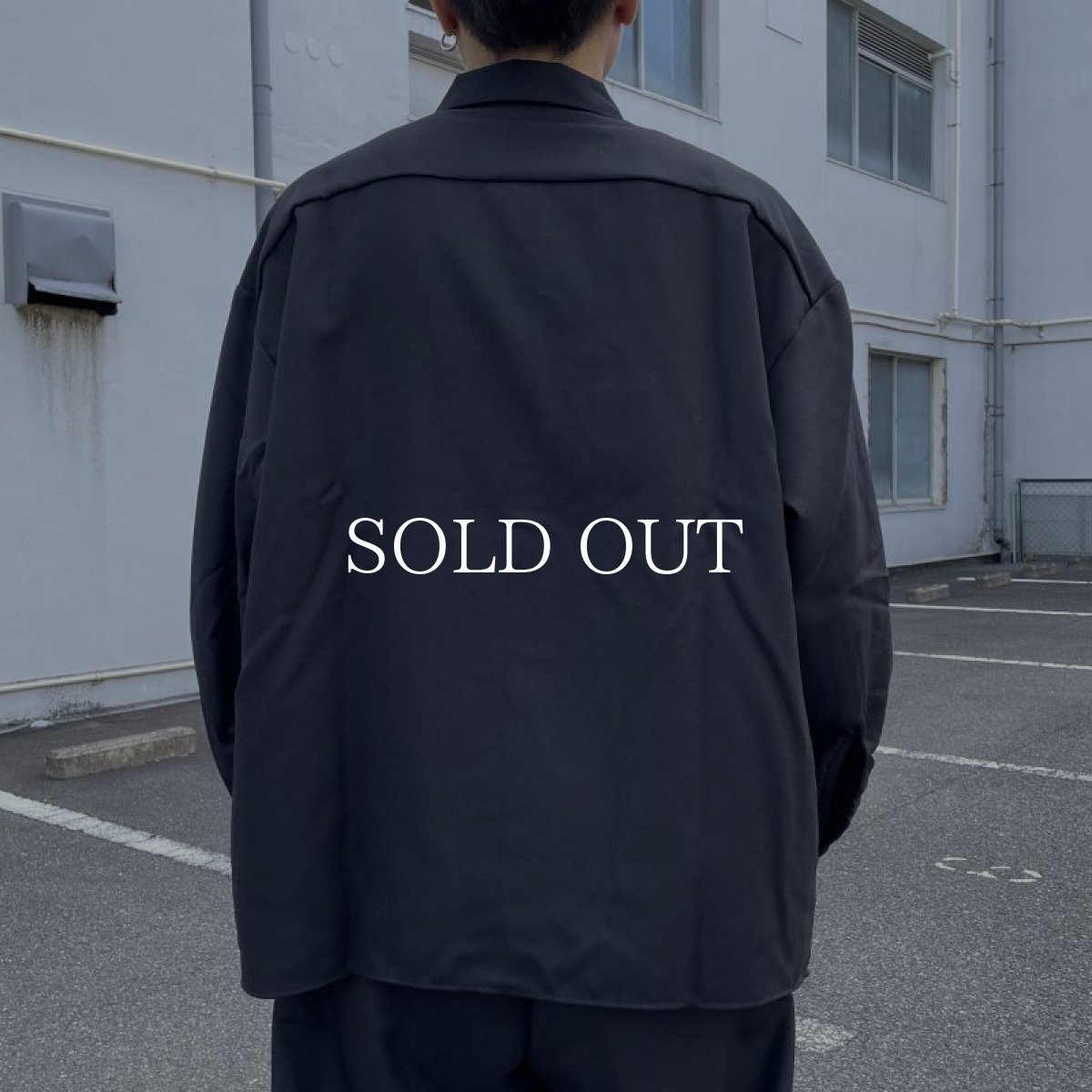 画像3: COOTIE   T/W Gabardine Work L/S Shirt (Black) (3)