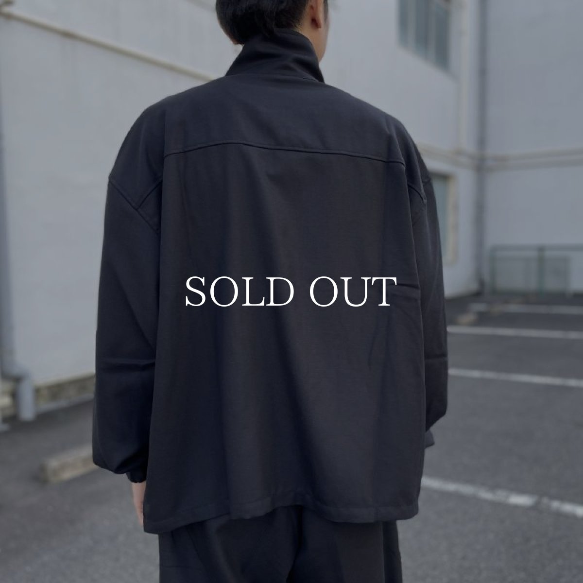 画像3: COOTIE   T/W Gabardine Stand Collar Zip Up Jacket (Black) (3)